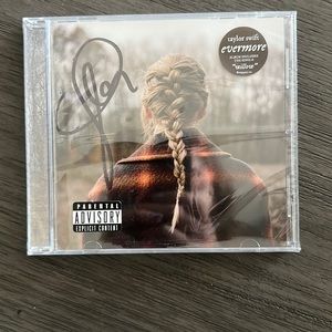 Signed evermore CD - Taylor Swift